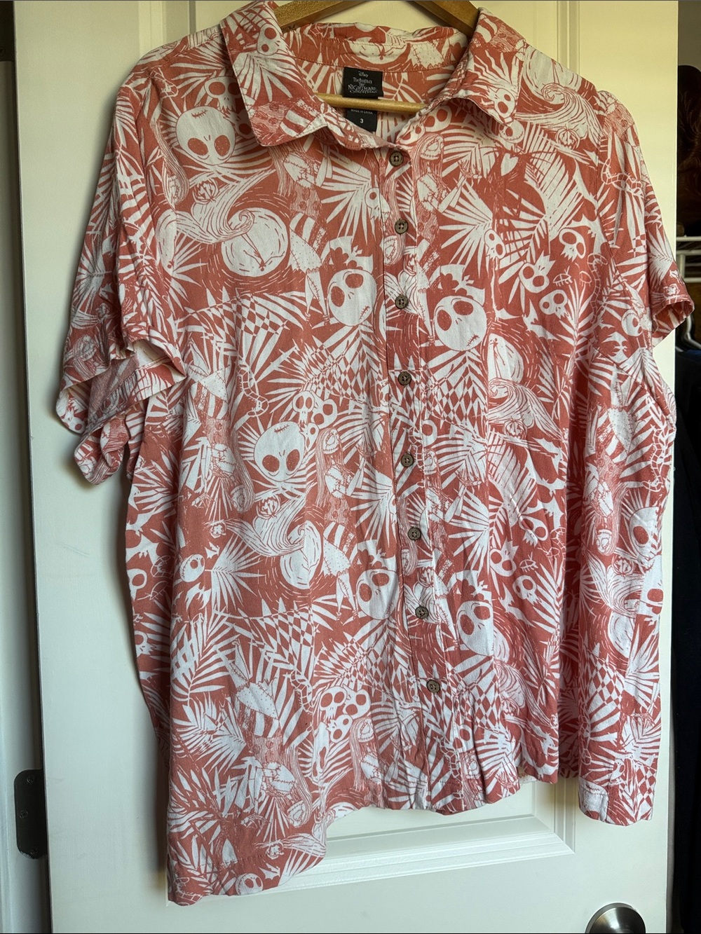 Torrid Disney The Nightmare Before Christmas Button Up